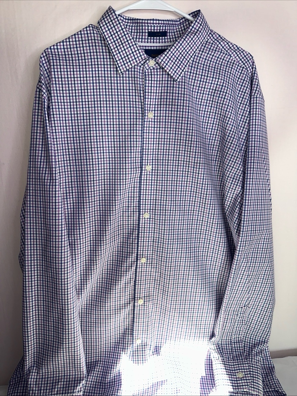 Men’s Fairlane Multicolored  Check Dress Shirt - Tailored Button-Down